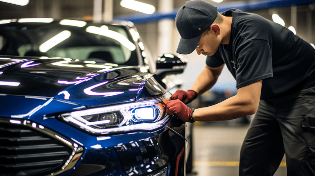 Ford Fusion auto collision repair
