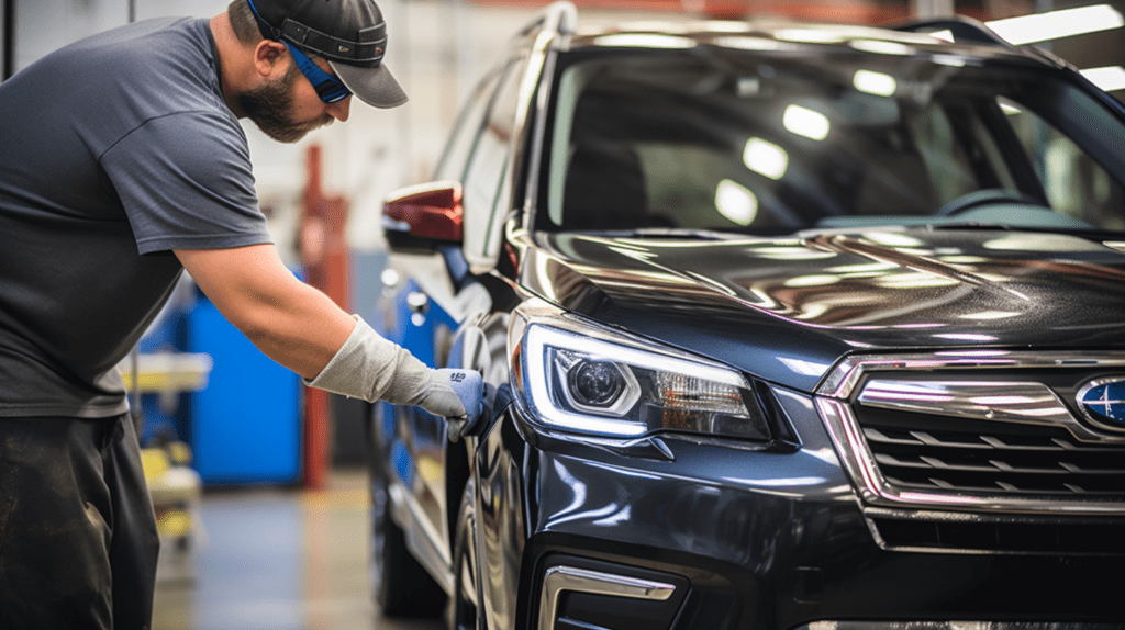Subaru Forester auto body repair