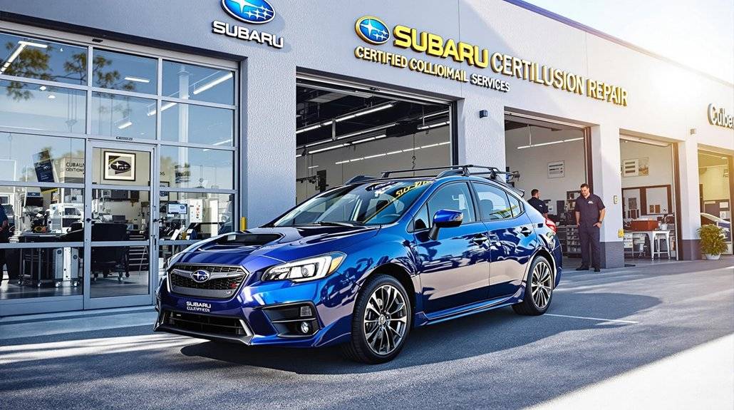 subaru certified repair standards