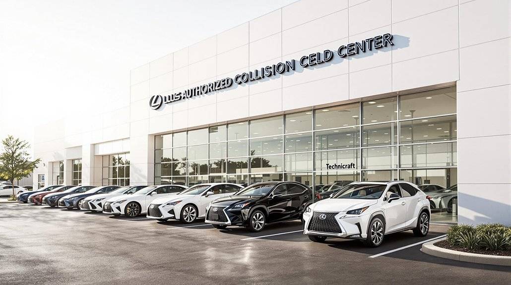 specjaliści ds. naprawy kolizji Lexus
