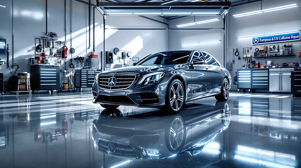 luxury vehicle collision repair